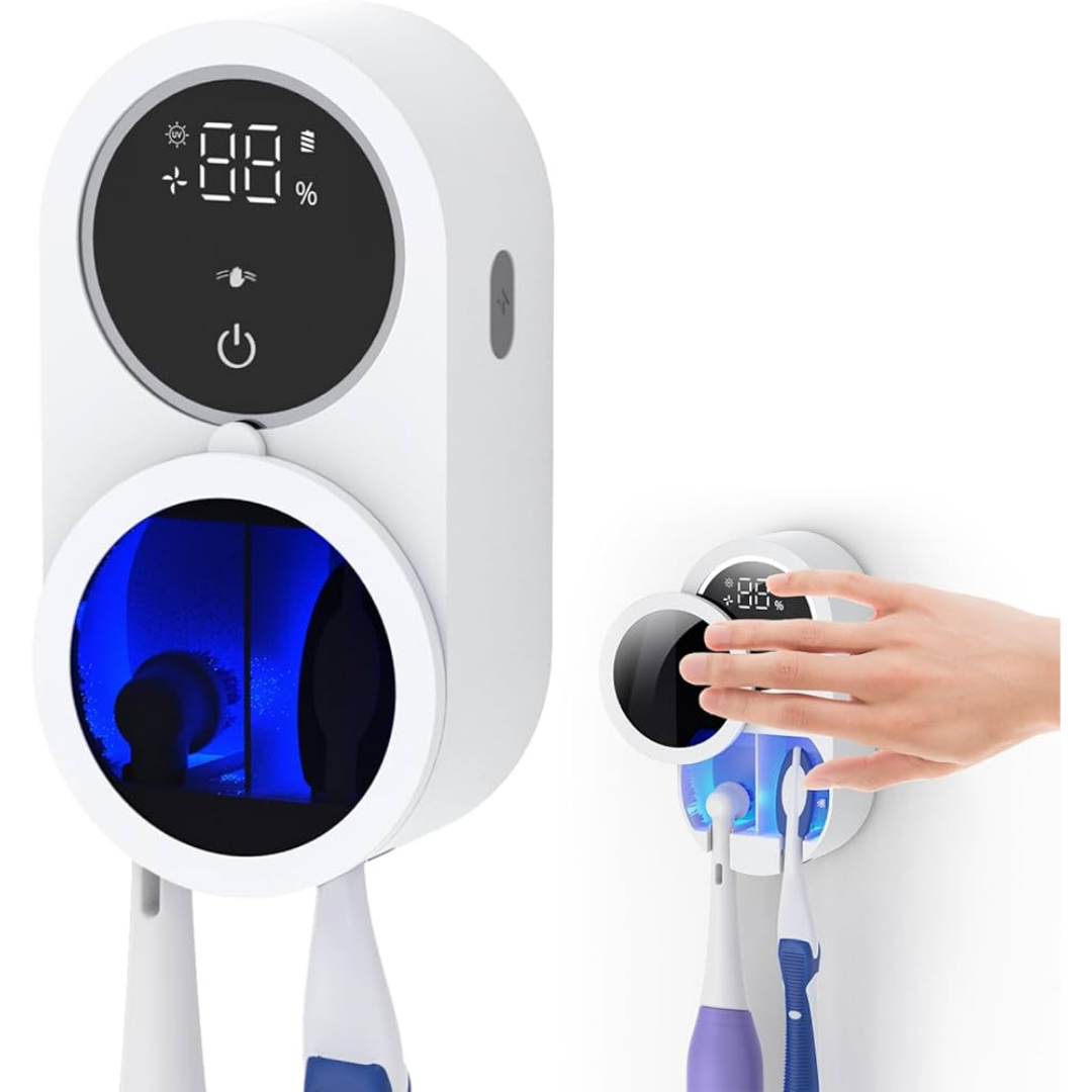 PureBrush™ - The Antibacterial UV Toothbrush Sanitizer